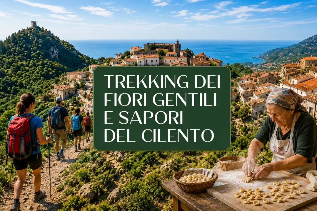 Trekking dei Fiori gentili e Sapori del Cilento